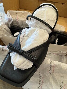 NWT Women's Matisse Tropea Black Flat Sandal-9